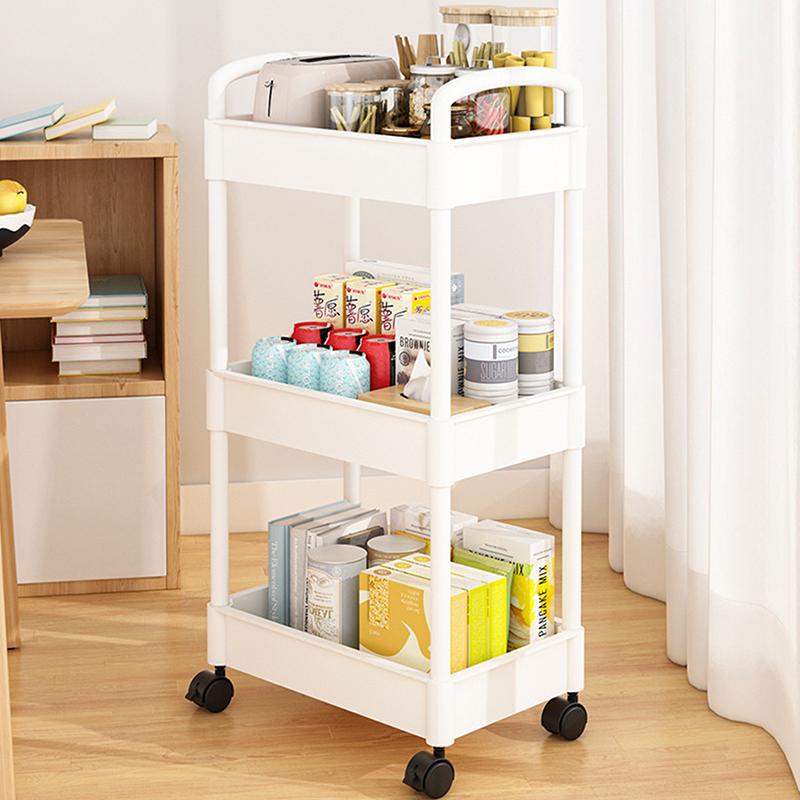Organizatoare de bucătărie și raft de depozitare, cărucior de uz casnic cu roți, accesorii multifuncționale pentru casă, raft mobil, cărucior, raft de cărți