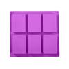 Newest 6 Grids Rectangle Silicone Soap Making Molds DIY Chocolate Mousse Cake Bakeware Ice Cream Mould Tools Birthday Gifts 2023