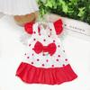 Breathable Dog Princess Dress Cute Pet Clothes Pet Chest Strap Pet Skirt  for Puppy Kittens