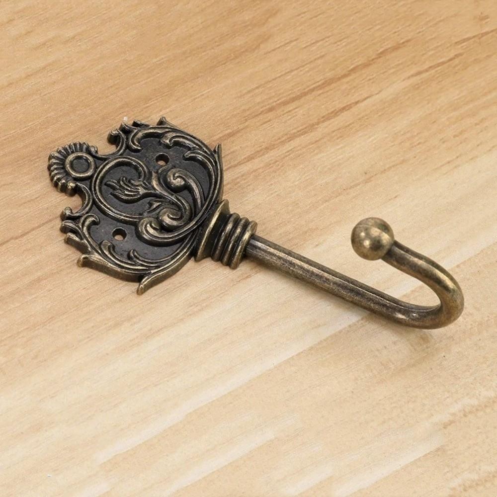 Living Room Decor Home Decoration Wall Hook Iron Wall Mounted Hanging Key Holder Vintage Creative Door Storage Hook Door
