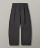 Eokeoseuteom Curved Wide Slacks_Charcoal