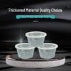 Disposable Round Food Containers with Lids, 450ml (450 Sets)