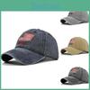 Washed Baseball Cap Old Embroidery Craft Cap Pure Cotton Comfortable Material