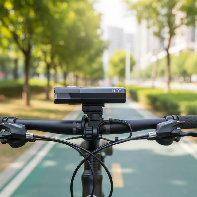 Light Weight Bike Handlebar Light Mount for Flat Handlebars Tool Frees Mounting Shake Resistant Cycling Headlight Mount