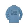 Lee Shirts Men's Light Blue Pointed Collar Moderate Other LMT001591100325A00498