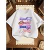 European Sizes Girls' Fashion Round Neck T-Shirt