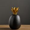 Ceramic Pineapple Shaped Ornament Nordic Gift Photography Prop for Bookshelf TV Cabinet Statue