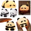 Soft Cute Panda Touch Light Bedside Sleeping Night Light USB Rechargeable LED Squishy Panda Lamp Bedroom Decoration for Children