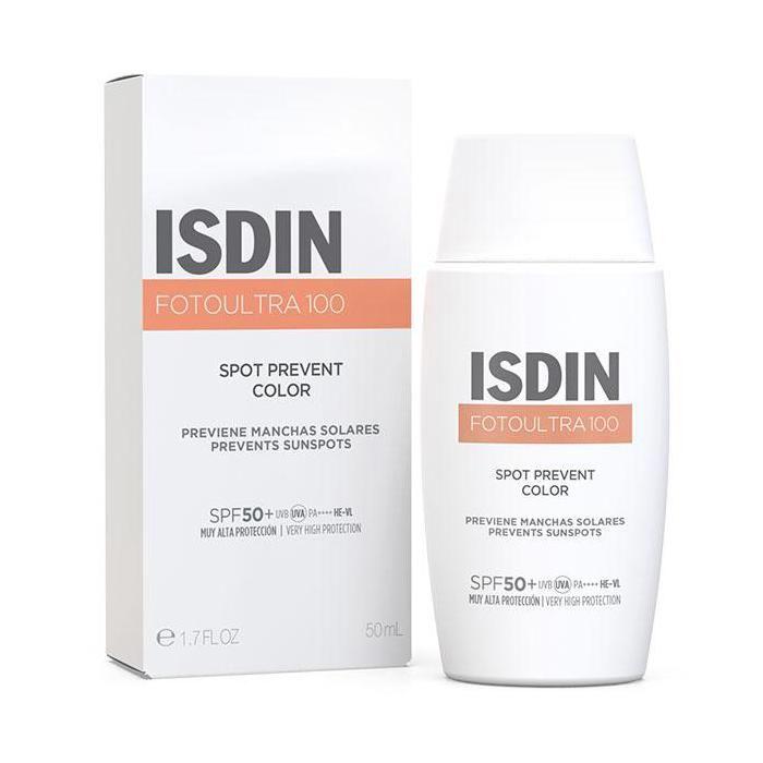 Isdin FotoUltra Spot Prevent Color Taches Solaires SPF 50+ 50 ml