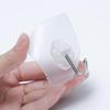 Transparent No-Drill Adhesive Hooks for Bathroom & Kitchen - No-Trace Design