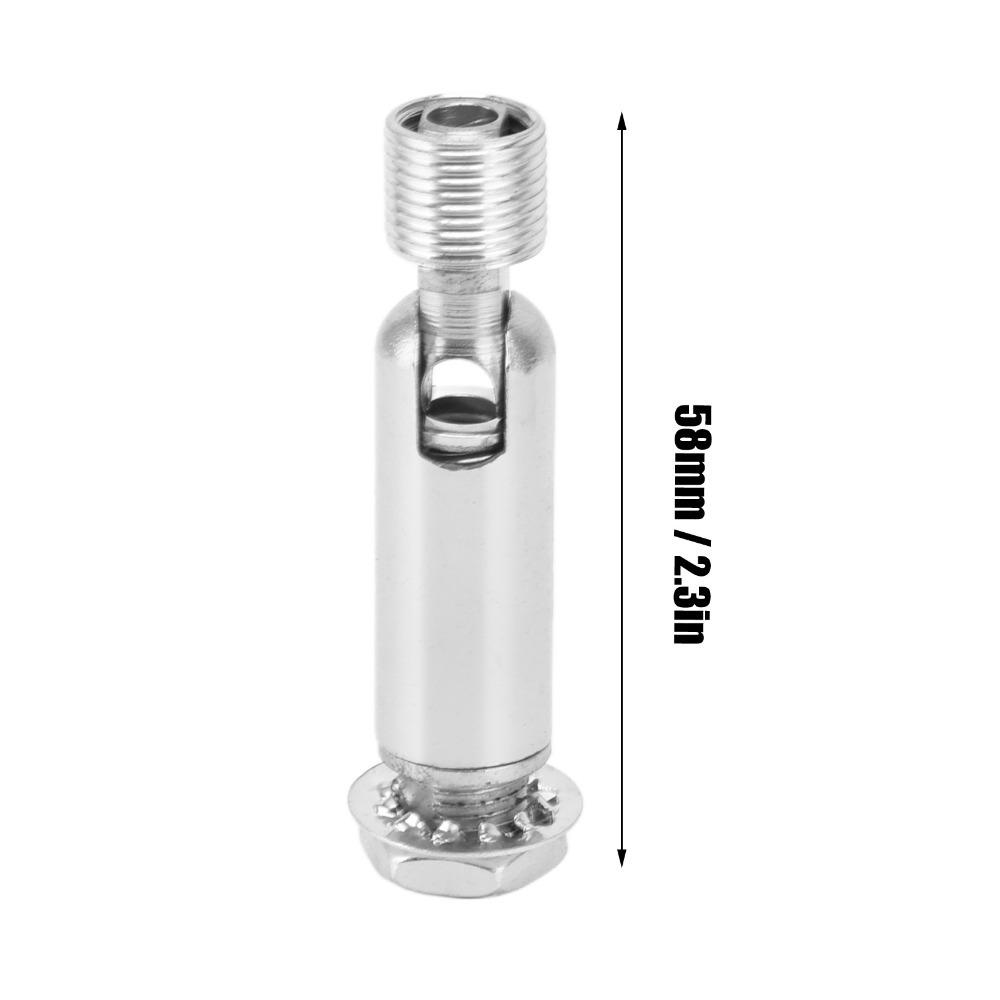 5PCS M10 Ceiling Lamp Adapter 180 Degree Swivel Pendant Light Adapter  For Irregular Ceilings