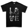 Gun Grenade Bullet Unisex Cotton TShirt Graphic Print Casual Vintage Style Black