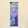 Impact Genshin Poster Anime Hot Games Wall Artwork Hutao Klee Vendi Canvas Painting Print Hanging Scroll Home Decoration Gift