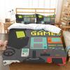 Gamepad Print 3D Bedding Set Home Bedclothes Bedspreads Duvet Cover Sets Kids School Adults Microfiber Pillowcase