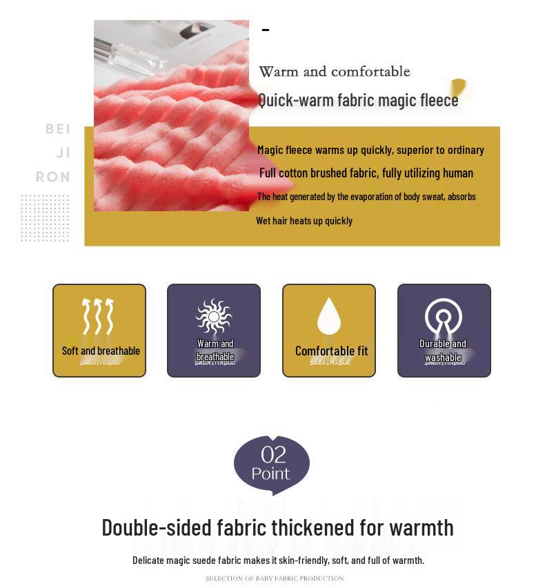 Weishang Thickened Crystal Velvet Four-Piece Set: Solid Flannel Duvet Cover & Warm Bed Sheet