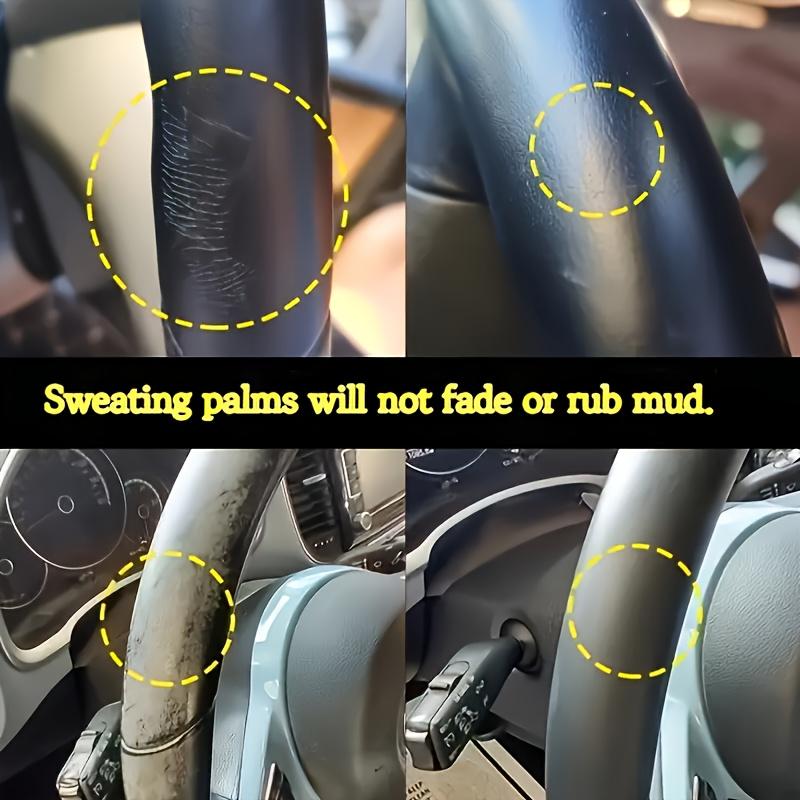 Automobile plastic interior repair paste:An easy-to-use,long-lasting leather care solution that resist fading,comes with a spong