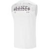 Li-Ning Fitness Series Simple Solid Color Round Neck Loose Tank Top Men Tops White AVSV045-7