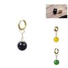 Cosplay As Goku Black With These Light-weight Agate Earrings