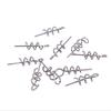 Fishing Tools Metal Needle Pins Fixed Soft Bait Centering Fishing Hook Spring Twist