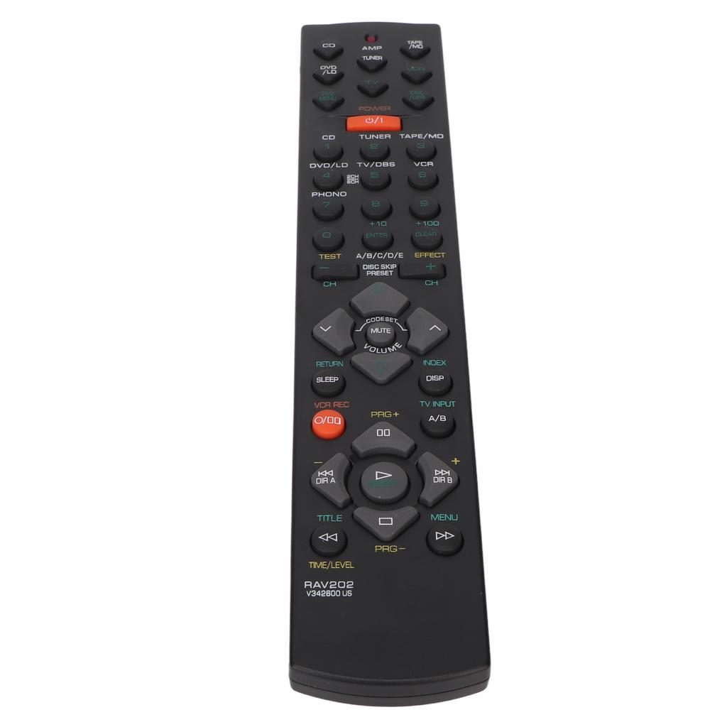 RAV202 V342600 US Replacement Remote Control Compatible for RX V395 RXV395 HTR 5130 HTR5130 AV