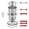 Stainless Steel Kitchen Sink Drainer with Basket