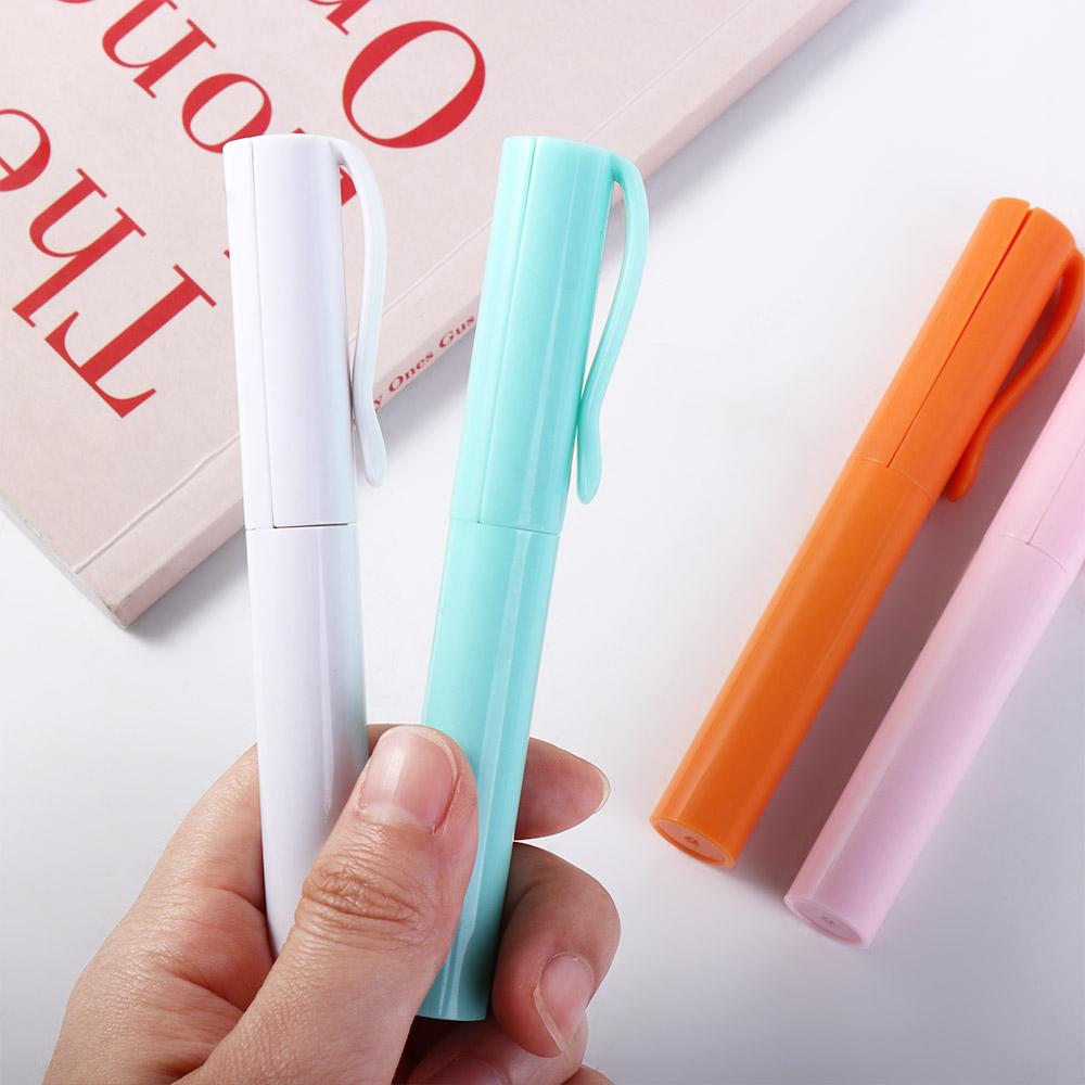 School Student Safe Folding Scissor Handwork Art Tools Handcraft Scissor Pen Shape Scissor