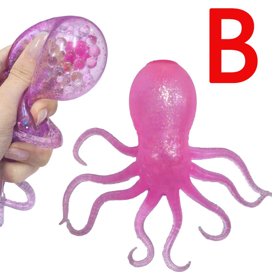 14cm Squishy Oktopus Ozean Knetspielzeug Fidget Simulation Stressabbau Langsamer Rückprall Kann gedehnt werden Sensorische Dekompression Geschenk