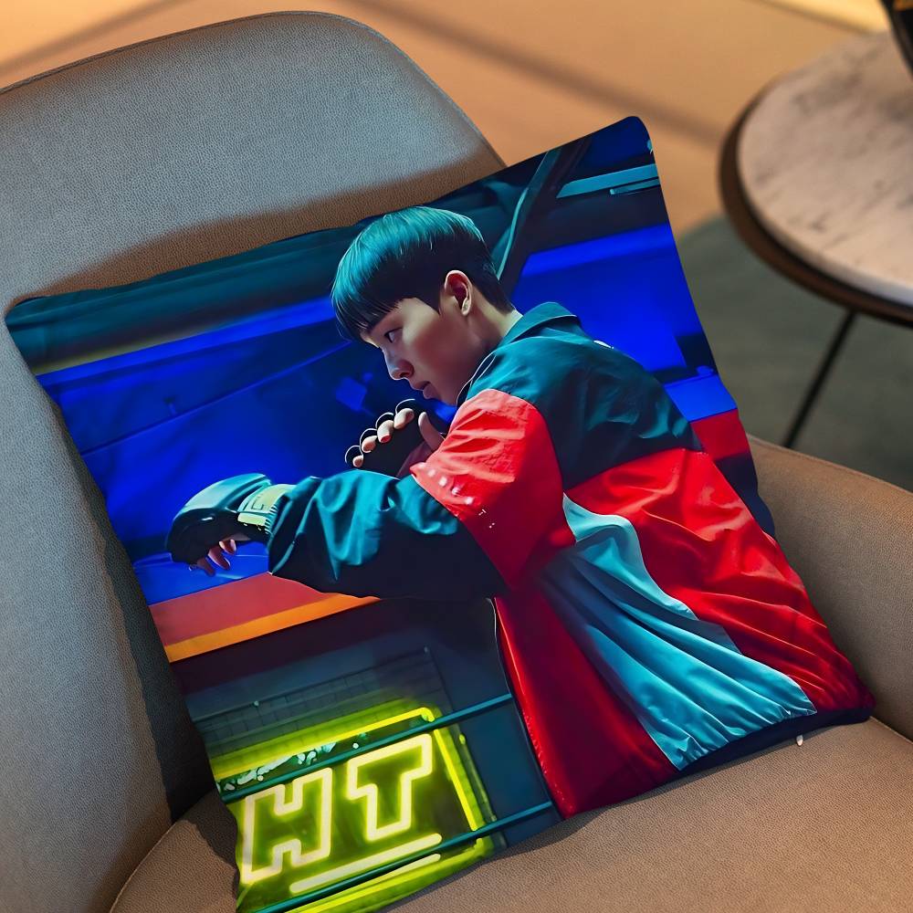 Park Jihoon Weak Hero Class Choi Hyun Wook Pillow Case Sofa Living Room Bedroom Headboard Backrest Cushion Square Cushion Nap