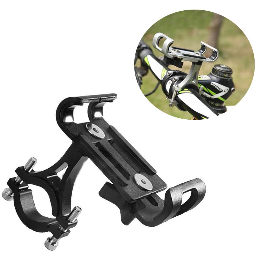 Bicycle & Motocycle Phone Mount,Aluminum Alloy Phone Holder with 360 Degree Rotation Compatible with iPhone 14/13/12/11 etc,Samsung Etc GPS