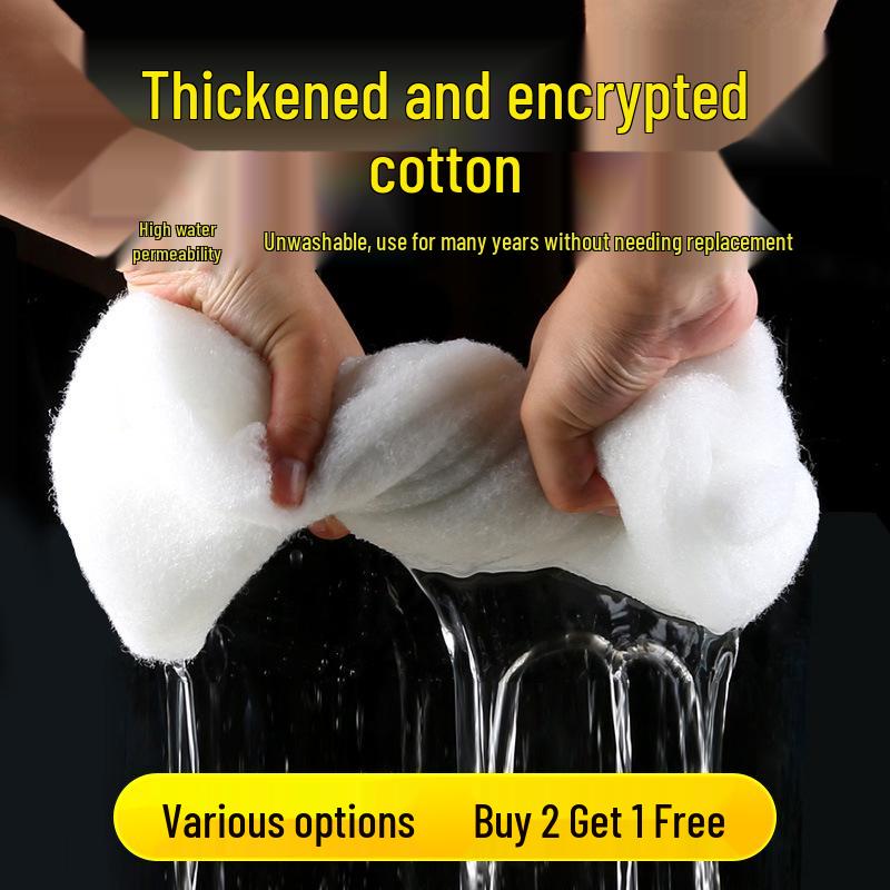 Thick Black Biochemical Sponge for Fish & Turtle Tank Filter Cotton Purification