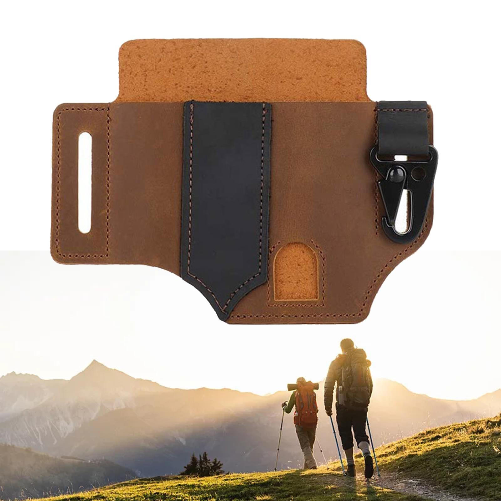 

Multitool Sheath, Leather Organizer, Belt Pouch Fits Multitool, Pen, Keys for Heavy Duty