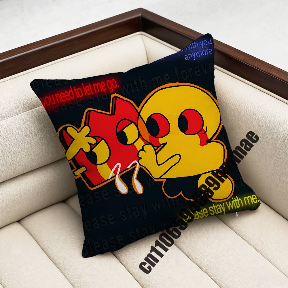 Throw Pillow Case Sham For BFDI Battle for Dream Island Game xcm xcm Square Car Pillowcase Sham Pad Cover