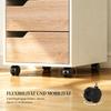 Versatile Sideboard Cabinet, Practical Rolling Cabinet, Mobile Filing Cabinet (only with Filing Cabinet)