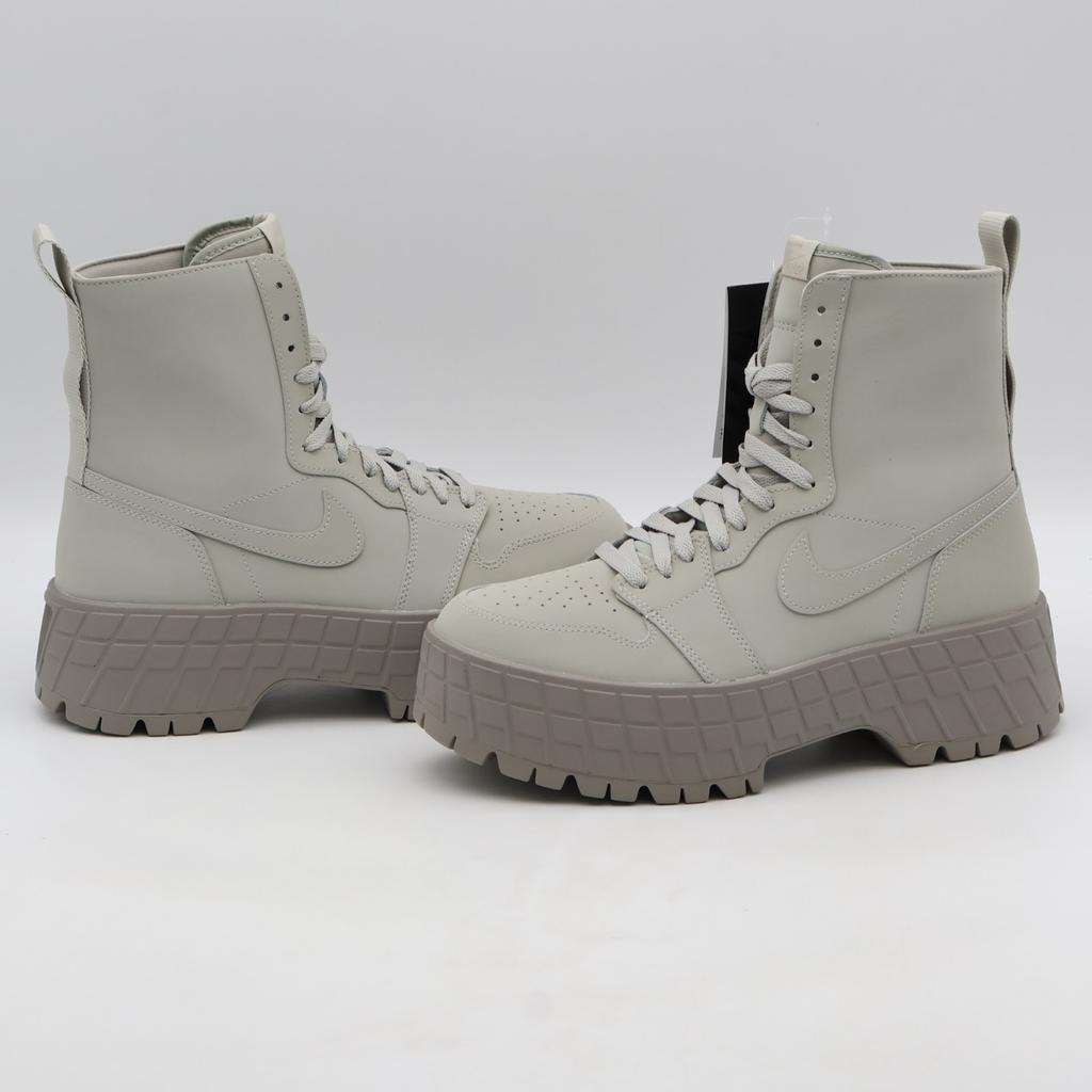 IR0837-099 Nike Air Jordan 1 Brooklyn Pale Grey Enigma Stone (Women's)