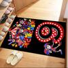 Digital Circus Floor Mat Design for Foyer Kitchen Game Room Dormitory Antislip Carpet Decorate Offices Perfect Gift for Women/Men
