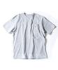 Carhartt Short Sleeve Pocket Heather Size L Men's T-Shirt, CTK87, Gray,