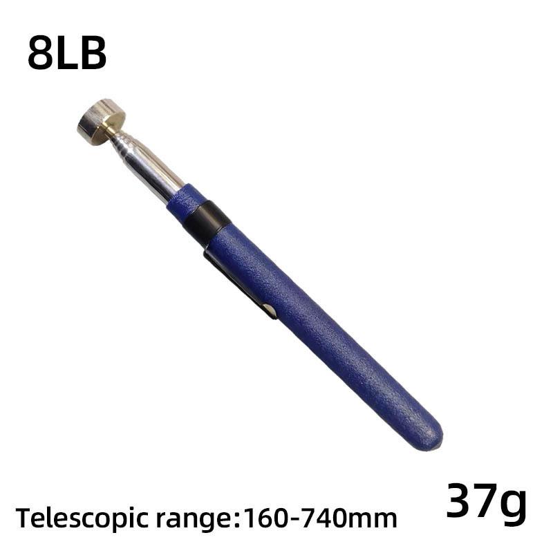 WD Retractable Magnetic Pick-Up Tool with Light and Inspection Mirror