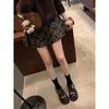 Cowhide Version~ College Style Muffin Thick-soled Lazy One-pedal Small Leather Shoes Women's 2025 New Metal Buckle Loafers