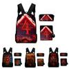 Stranger Things Waterproof Backpack Set 3pcs Crossbody Bag Pencil Bag Included