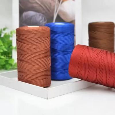 Flat Belt Wool, Light Body Ice Silk Mercerized Cotton Linen, Hand-Woven Crocheted Diy Hook Bag, Hat Seat Cushion, Hollow Thread
