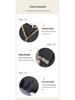 Plus Size Women's French Retro V-neck Dress: Stylish Waist-Cinching Little Black Dress for Spring & Autumn (130-350 jin)