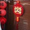 Traditional Chinese New Year Decoration Exquisite Blessing Words Spring Festival Wall Hanging Flannel New Year Pendant