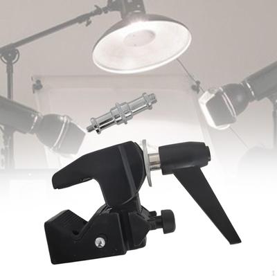 Super Clamp Photography Light Hardware Strong for Round Pipe Flat Surface Stable Secure Grip
