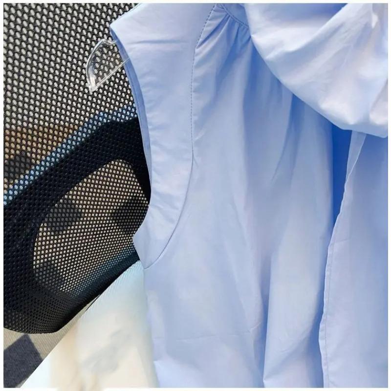 Blouse Blanche Femme Blouses Femme Mode Nœud Sans Manches Ample Chemises Mode Douce Été Blouses
