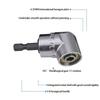 Heavy-Duty Right-Angle Drill Bit Accessories, 105° Screwdriver Adapter, Ideal for Impact Drills