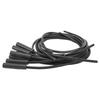8.5mm 180 Degrees  Sparking Plug Ignition Wire Set Spark Plug Wires with Dustproof Cap Replacement for Chevy 8 Cylinder