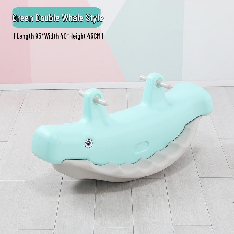 Kids' Giraffe Rocking Horse & Seesaw - Indoor/Outdoor Play Toy