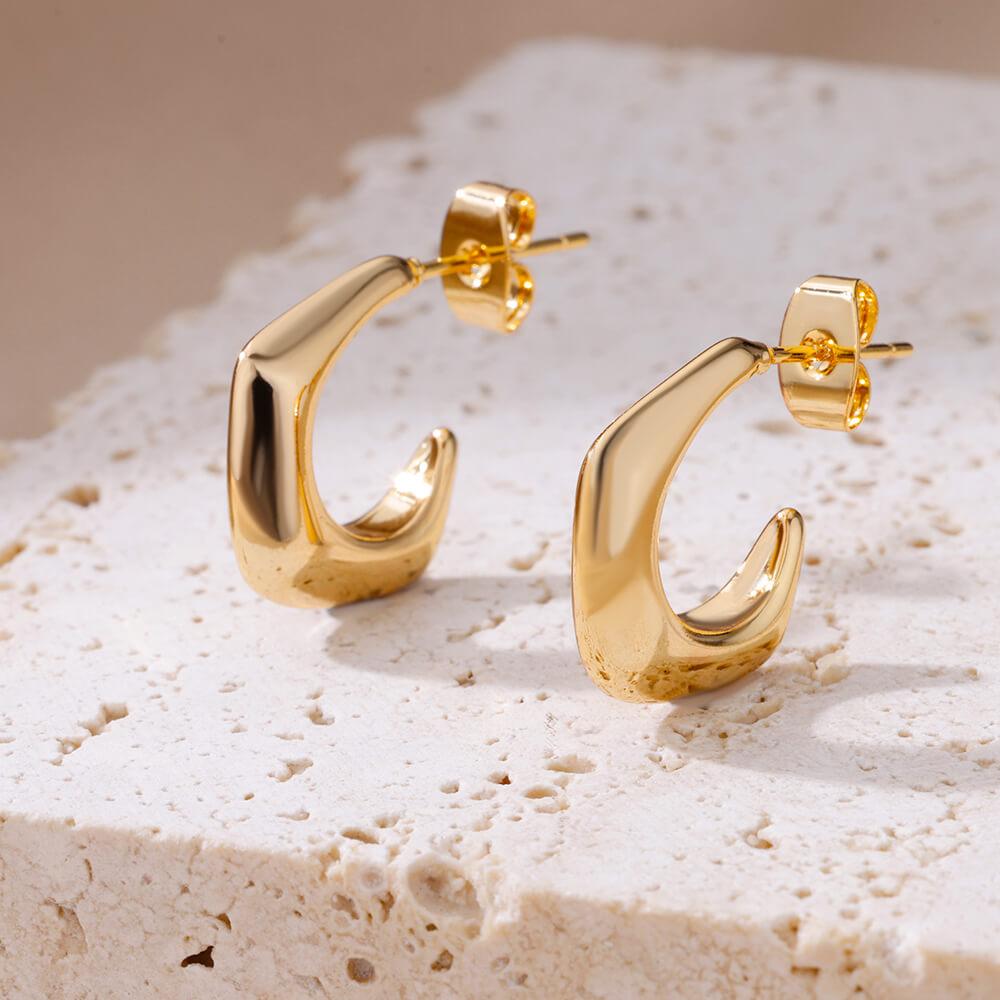 Luxus Zirkon Böser Blick Creolen für Damen Rostfreier Stahl Türkisches Teufelsauge Ohrhänger Ästhetischer Schmuck Geschenk aretes