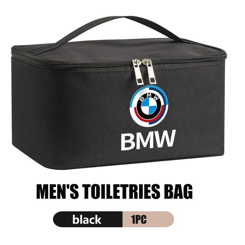 BBJZ9 Car Travel Portable Cosmetic Toiletries Foldable Storage Bag For BMW M2 M3 M4 X1 X3 X4 X5 E87 X7 E91 G20
