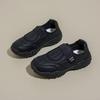 Versatile casual sports shoes new autumn breathable campus style Velcro flat bottom student girl
